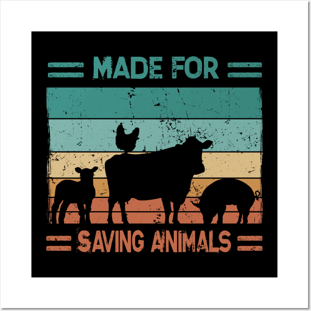 Veterinary Technician - Made For Saving Animals Wall Art by Stevendan